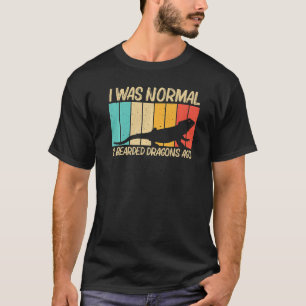 Camiseta Dragão De Barba legal Para Homens Mulheres Répteis