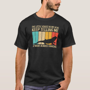 Camiseta Dragão De Barba legal Para Homens Mulheres Répteis
