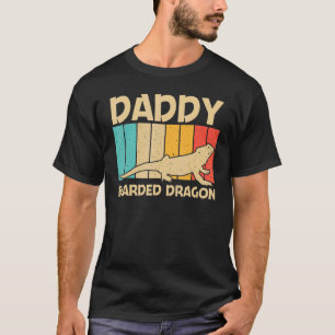 Camiseta Dragão De Barba Para Pai Masculina Iguana Lizard