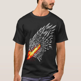 Camiseta Dragão de Fogo