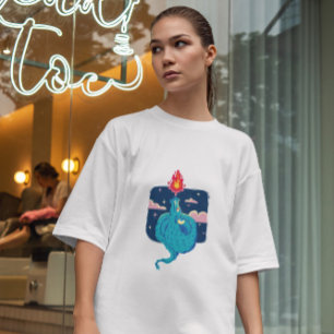 Camiseta Dragão de Fogo Fairytale