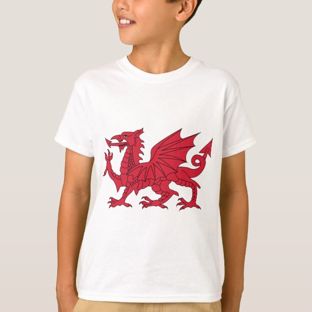 Camiseta Dragão de Galês (Frente)