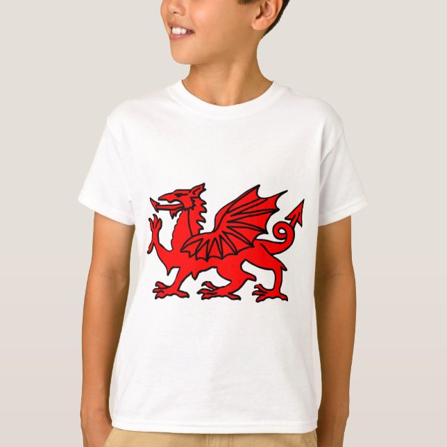 Camiseta Dragão de Galês (Frente)