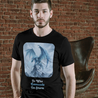 Camiseta Dragão de Gelo Quem Comanda a Tempestade