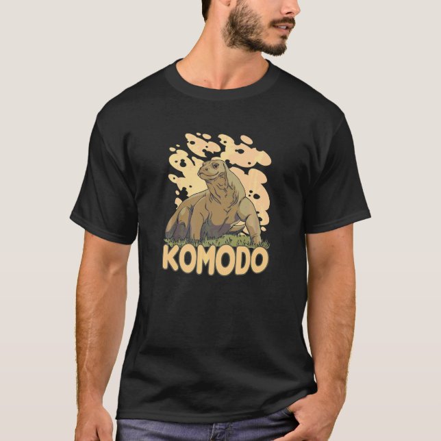 Camiseta Dragão de Komodo (Frente)