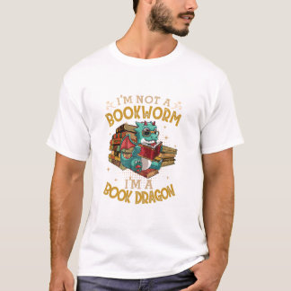 Camiseta Dragão de Livro