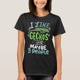 Camiseta Dragão De Mangueira Eu Gosto De Geckos E Talvez 3 