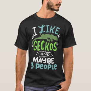 Camiseta Dragão De Mangueira Eu Gosto De Geckos E Talvez 3