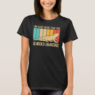 Camiseta Dragão De Mão Para Homens Réptil Iguana Liza