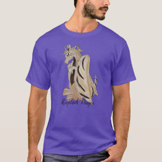 Camiseta Dragão-de-rugelach Chanukkah
