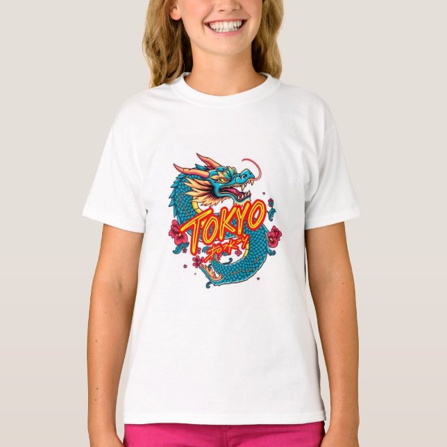 Camiseta Dragão de Tóquio (Frente)
