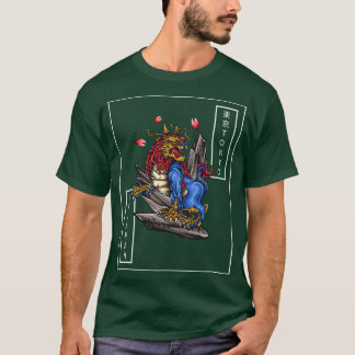 Camiseta Dragão de Tóquio Japão