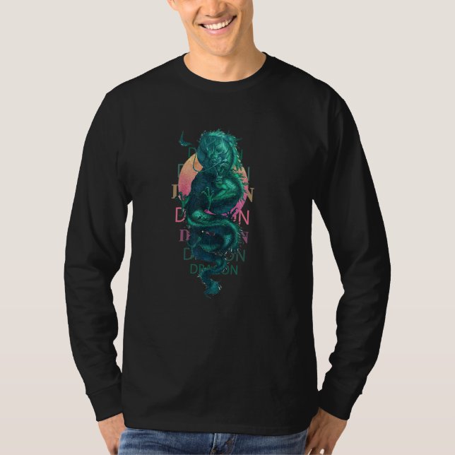 Camiseta Dragão de Tóquio Japonês (Frente)