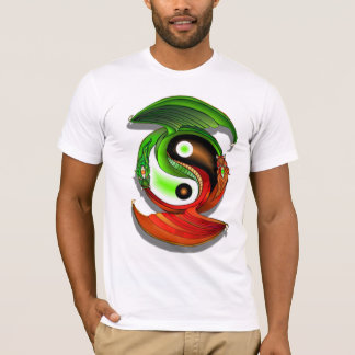 Camiseta Dragão de Yin Yang