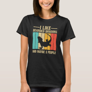 Camiseta Dragão Design Pogona Reptile Lover M