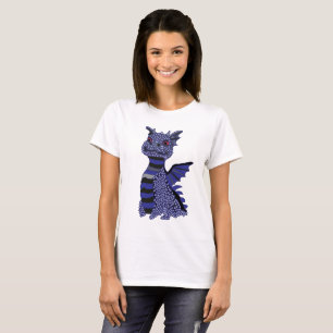 Camiseta Dragão Diamante Azul