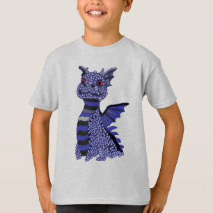 Camiseta Dragão Diamante Azul Kids