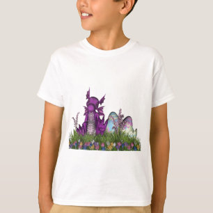 Camiseta Dragão do bebê da surpresa da páscoa