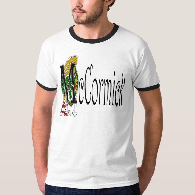 Camiseta Dragão do céltico de McCormick (Frente)