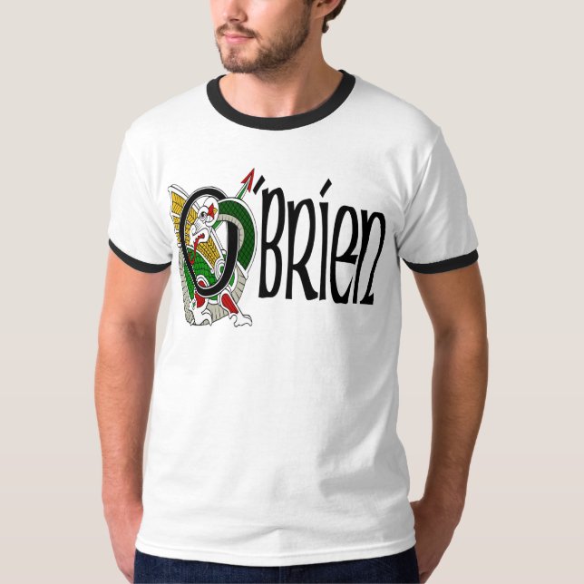 Camiseta Dragão do céltico de O'Brien (Frente)