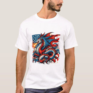 Camiseta Dragão do dia 4 de julho