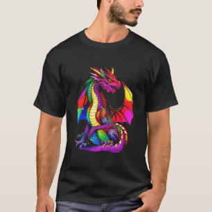 Camiseta Dragão do Orgulho LGBTQ+