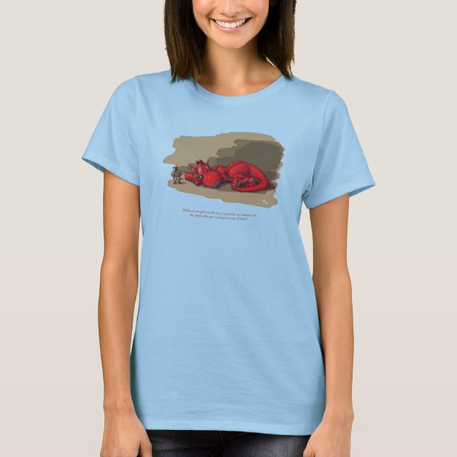 Camiseta Dragão Dormindo (Frente)