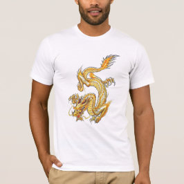 Camiseta Dragão dourado - 09