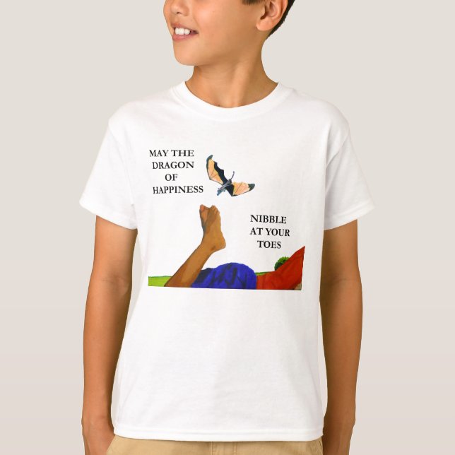 Camiseta Dragão e Dedos (Frente)