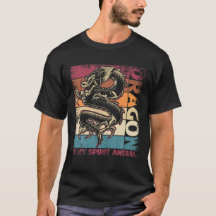 Camiseta Dragão É Meu Animal Espirituoso Imagine Dragon