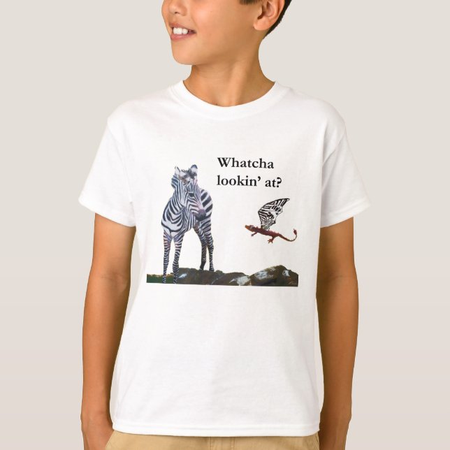 Camiseta Dragão e Zebra (Frente)