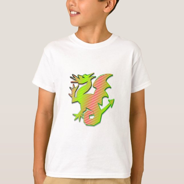 Camiseta Dragão Estilizado (Frente)