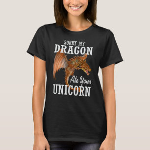 Camiseta Dragão-Fogo Engraçado Dragão-Presente Asiático
