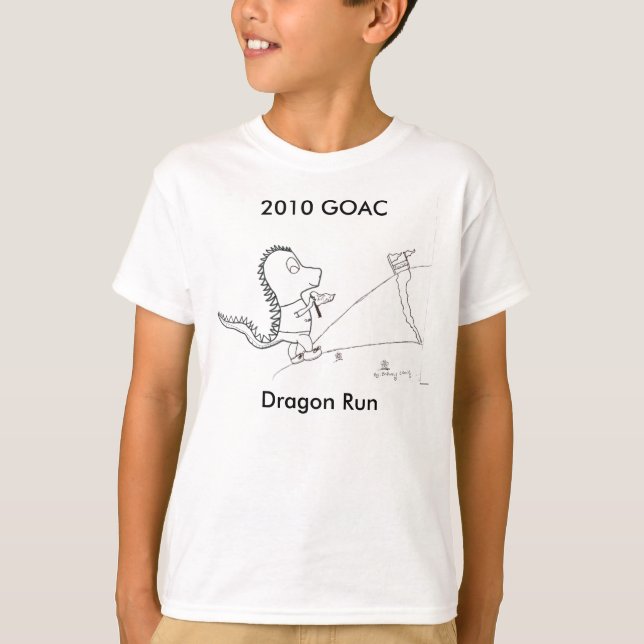 Camiseta Dragão funcionado # 2, 2010 GOAC (Frente)