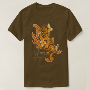 Camiseta Dragão furioso japonês