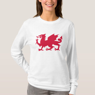 Camiseta Dragão Galês Vermelho
