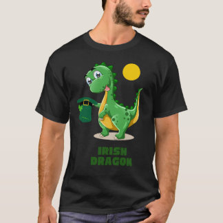 Camiseta Dragão Irlandês dia de São Patrício