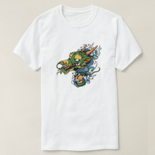 Camiseta Dragão Japonês