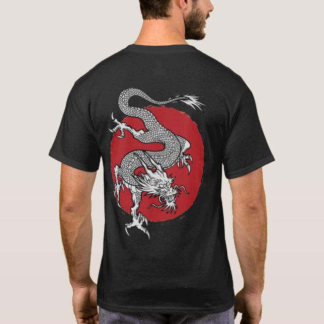 Camiseta Dragão Japonês (Verso)