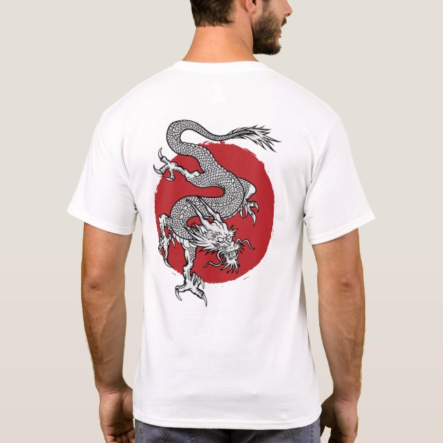 Camiseta Dragão Japonês (Verso)