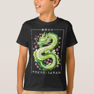 Camiseta Dragão Japonês Tóquio Japão anos 80 Ani Mítico Asi
