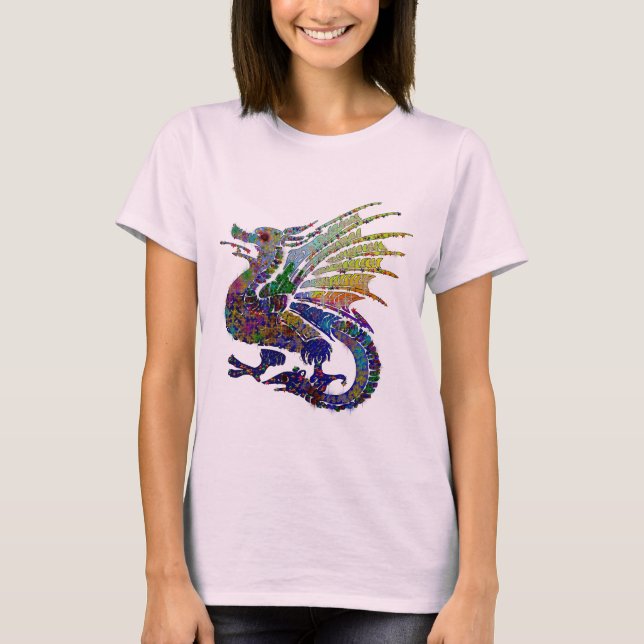 Camiseta Dragão Jeweled (Frente)