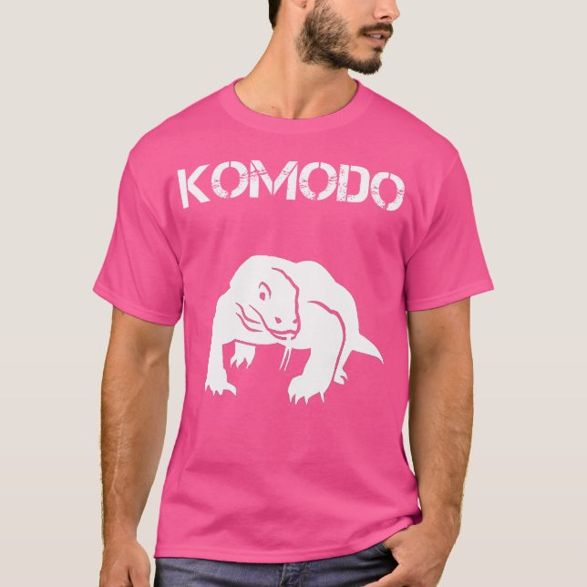 Camiseta Dragão Komodo Cute (Frente)