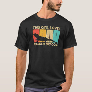 Camiseta Dragão legal Com Carbora Para Meninas Crianças Rép