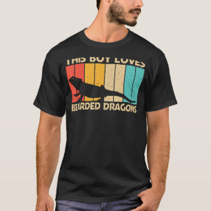 Camiseta Dragão legal Com Carboras Para Crianças Réptil Liz