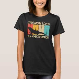 Camiseta Dragão legal De Mama Para Mãe Réptil Lizard