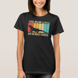 Camiseta Dragão legal De Mama Para Mãe Réptil Lizard