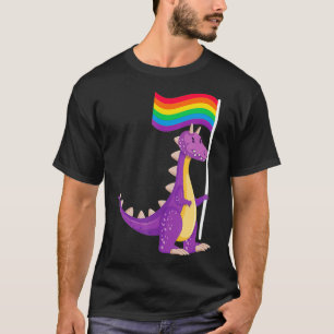 Camiseta Dragão LGBT bandeira LGBTQ CSD dragão gay orgulho 