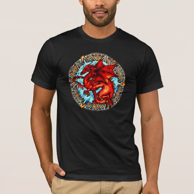 Camiseta Dragão majestoso (Frente)