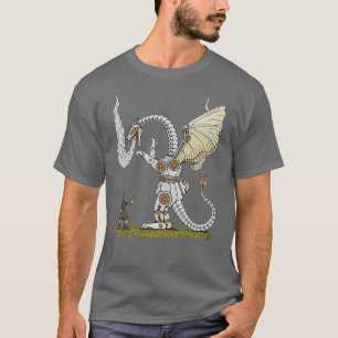Camiseta Dragão Mecânico